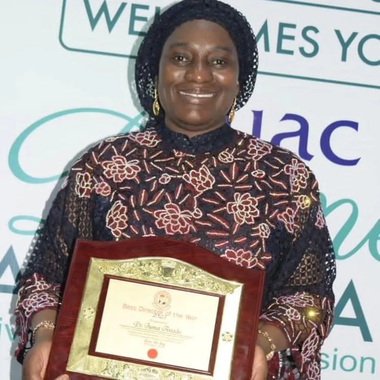 Dr. Jumai Ahmadu Bags FCT Joint Unions Action Committee (JUAC) Best Director Award, Vows To Sustain Momentum